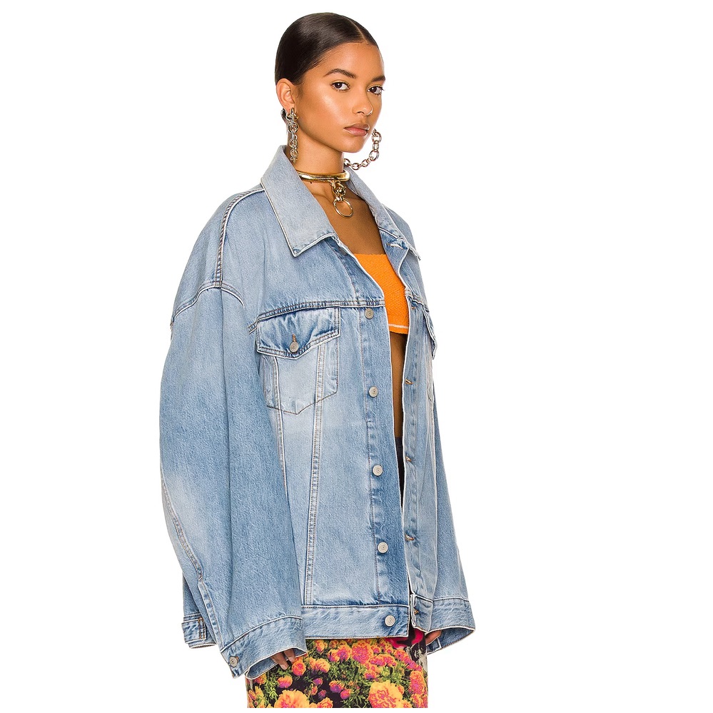 New Acne Studios Oversized Jean Jacket Xs/S